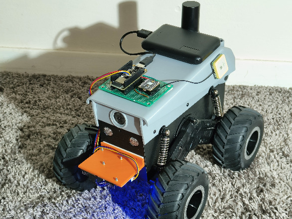Autonomous Remote Sensing Robot using Frodobot